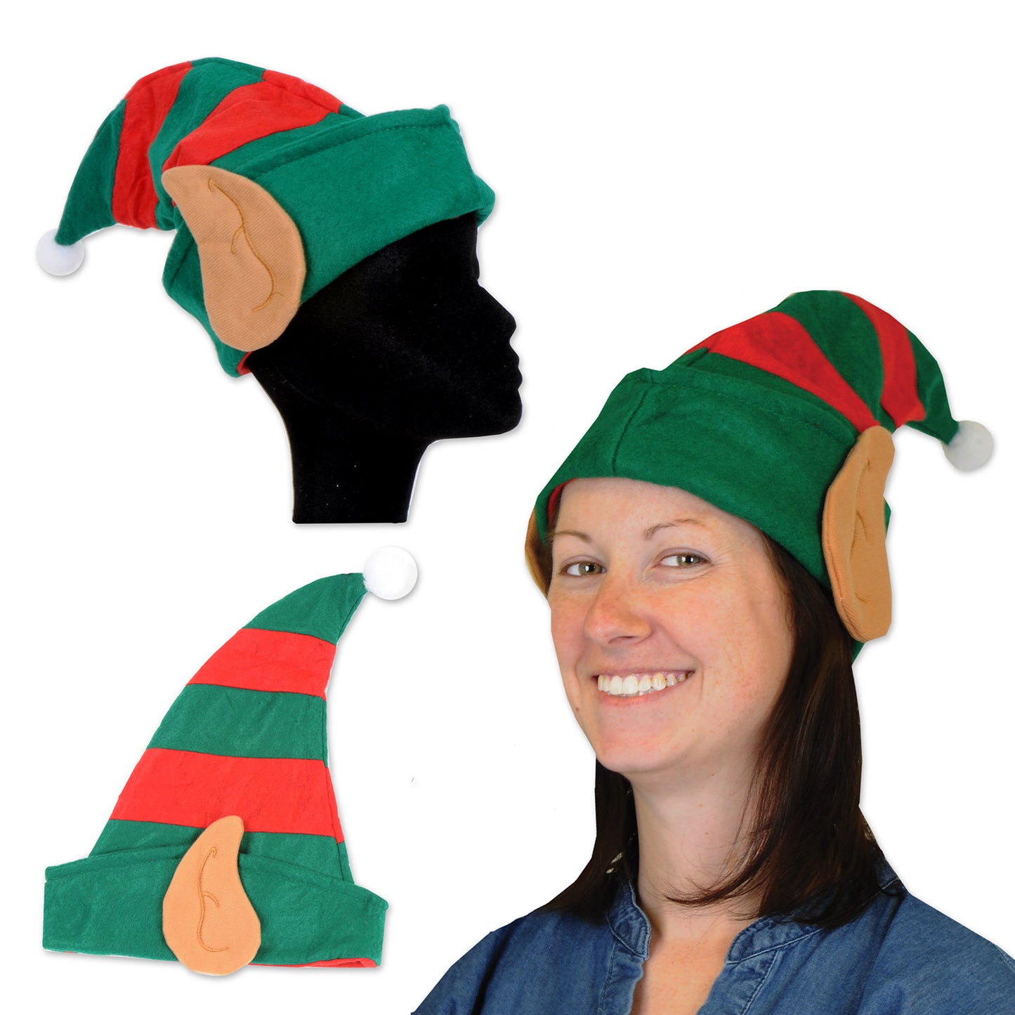 ELF HAT W/ LARGE EARS EACH