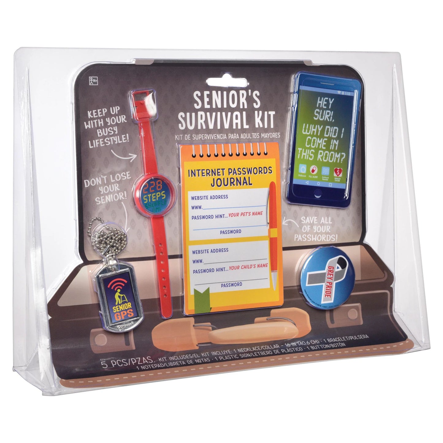 SENIORS SURVIVAL KIT GAG GIFT