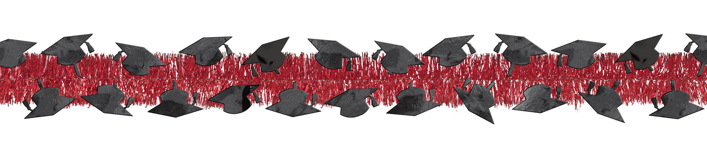 RED GRADUATION GARLAND