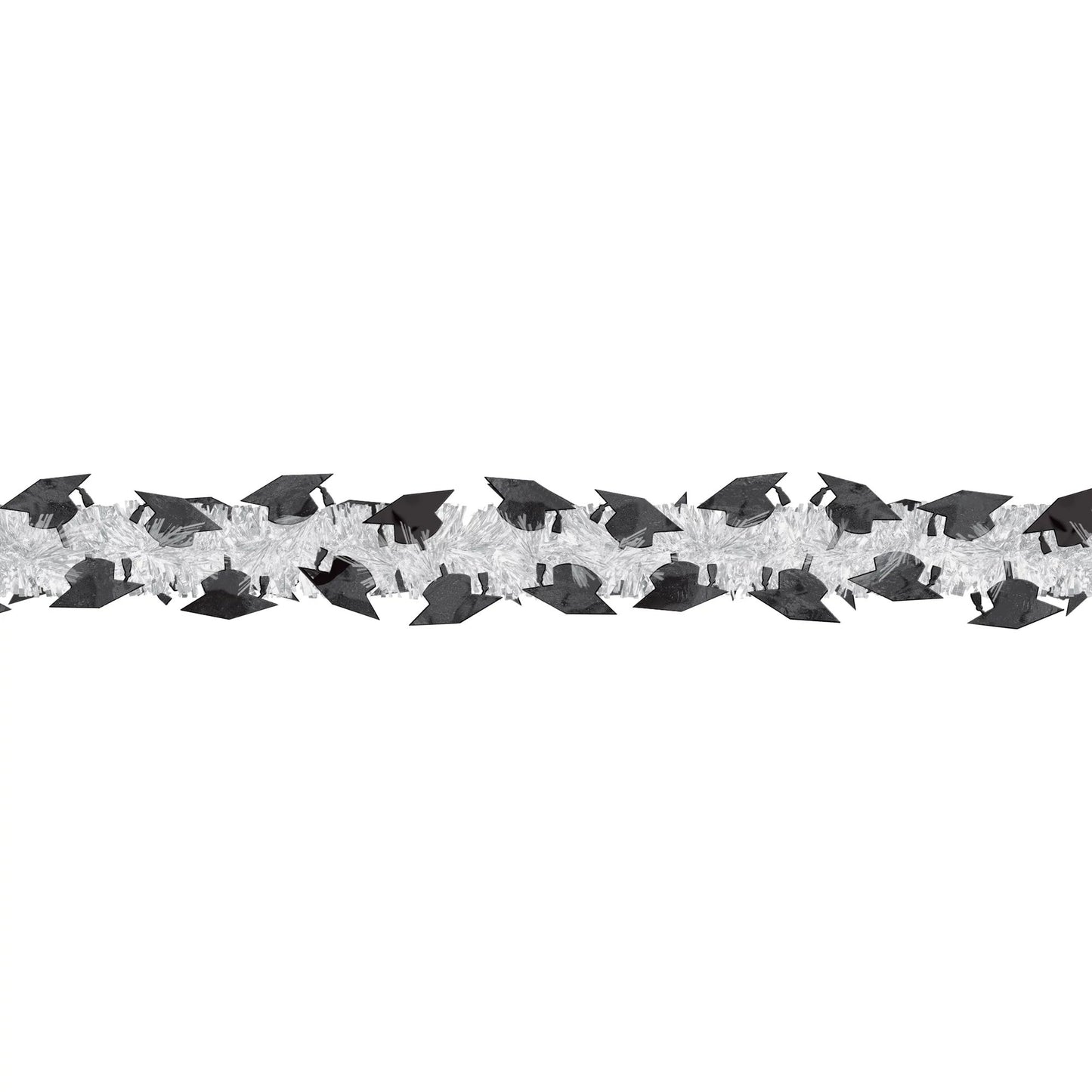 SILVER GRADUATION GARLAND