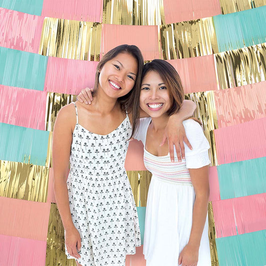 PASTEL FOIL DECORATING BACKDROP KIT  60"