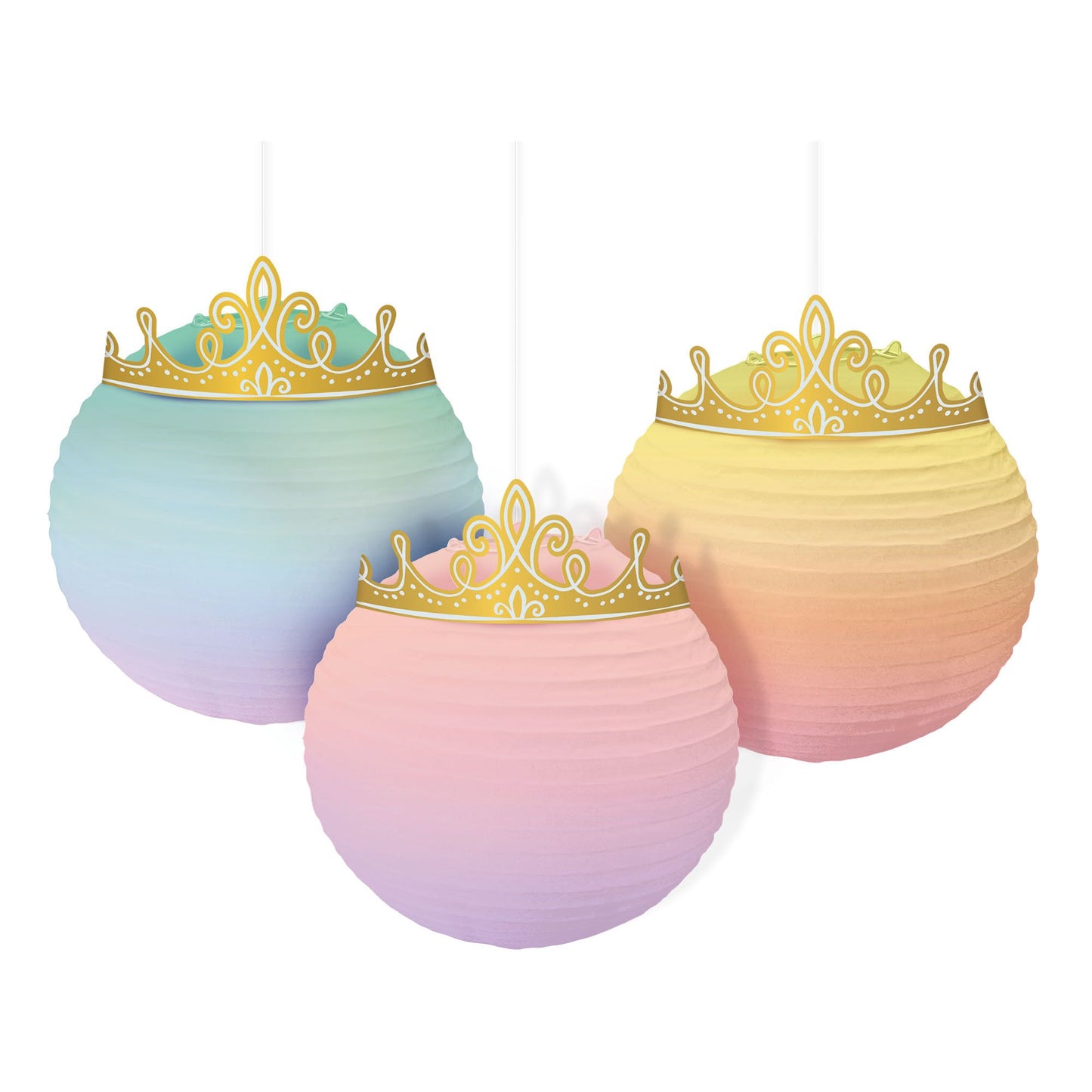 DISNEY PRINCESS EMBELLISHED PAPER LANTERNS