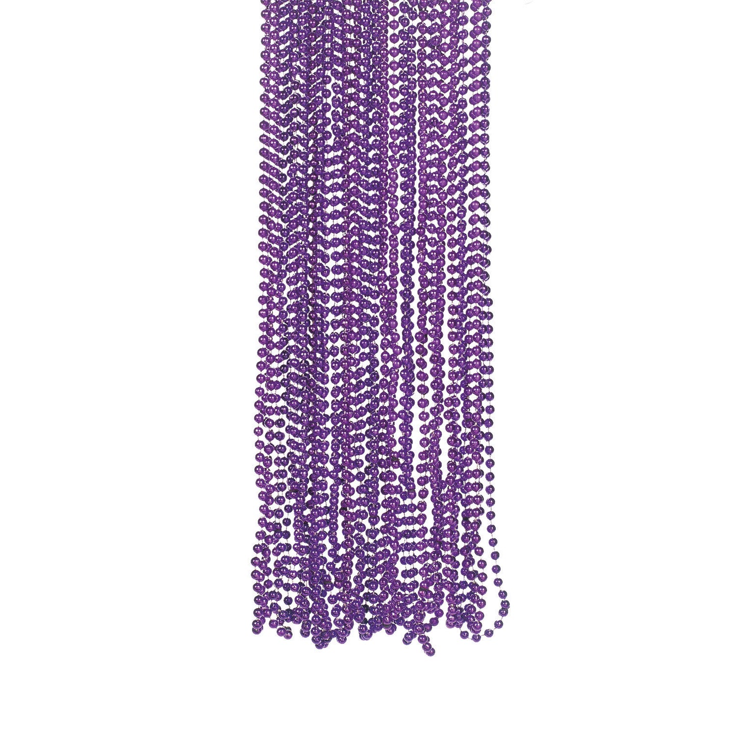 NECKLACE - PURPLE BEADS 4 DZ/UNIT