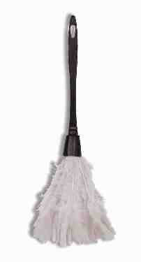 White Feather Duster