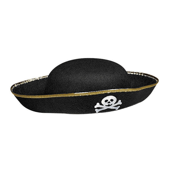 CHILD SIZE PIRATE HAT FELT EACH