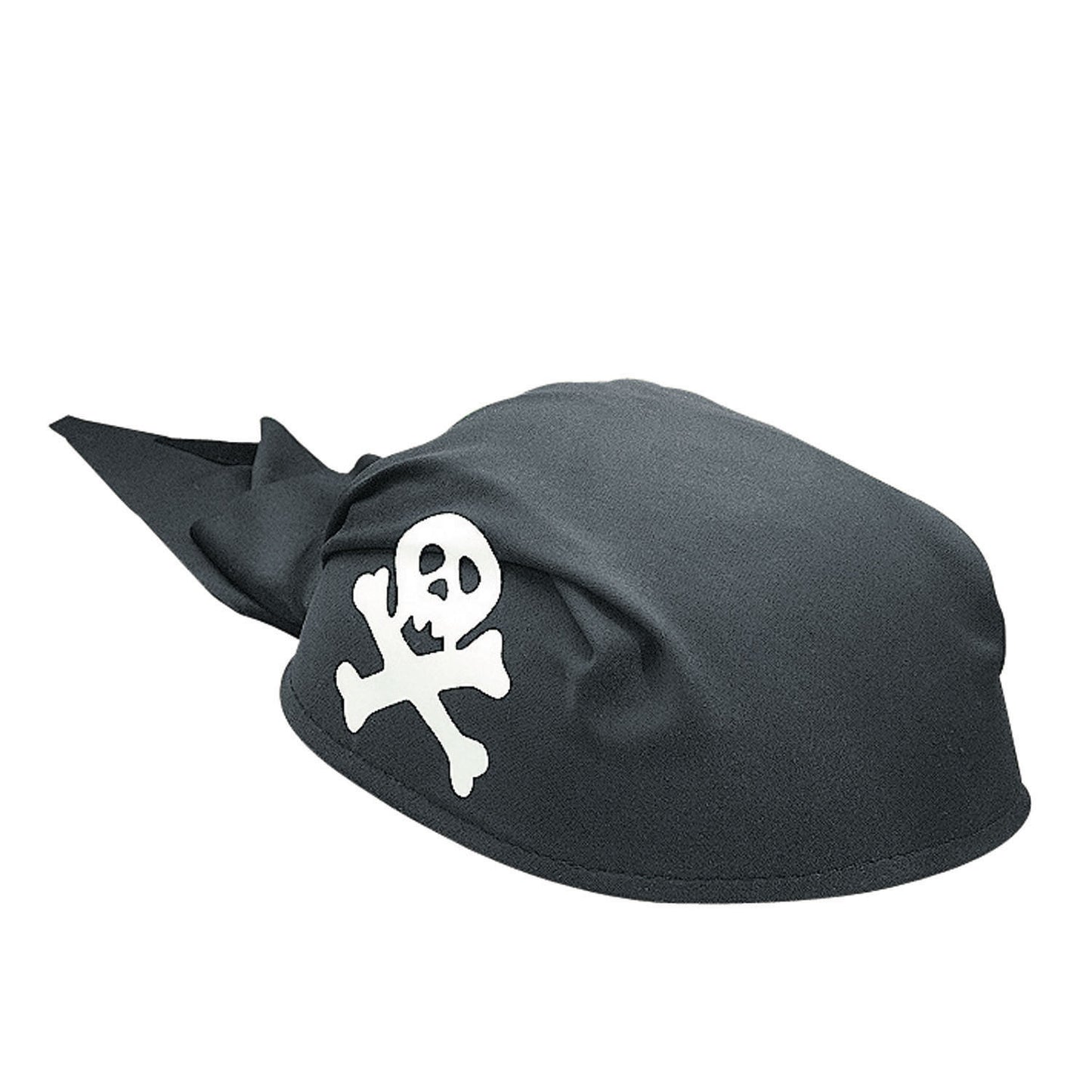 PIRATE SCARF HAT - BLACK ADULT