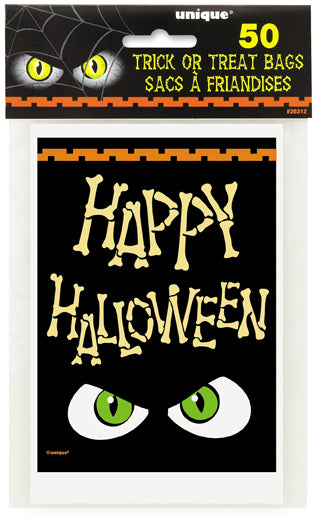 BAG - HALLOWEEN BONES TRICK OR TREAT 50 CT/PKG
