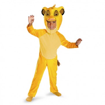 SIMBA LION KING COSTUME KIDS 4-6