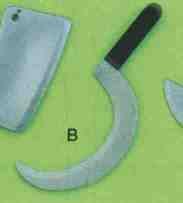 Oversized Plastic Sickle