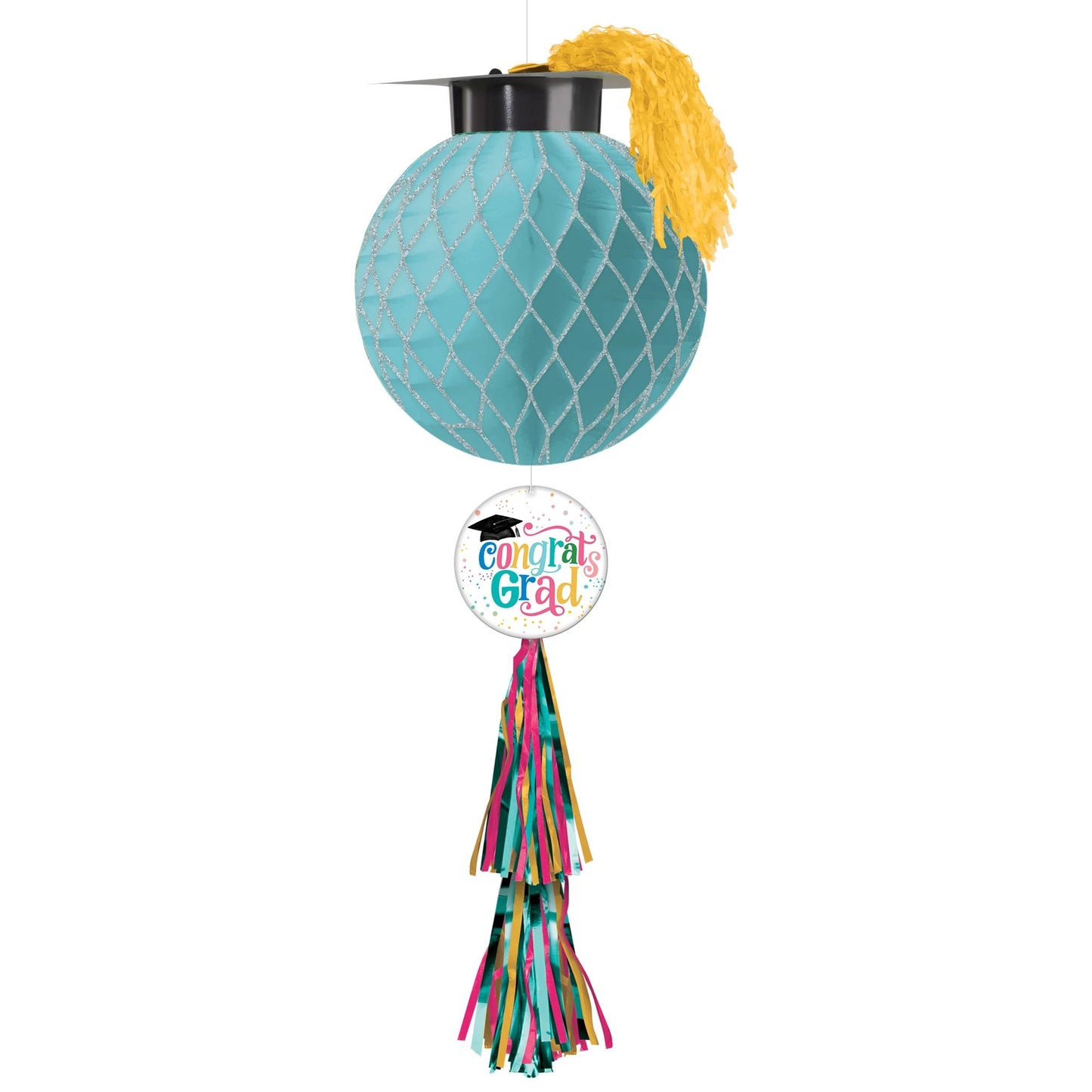 Follow Your Dreams Graduation Glitter Hanging Decoration