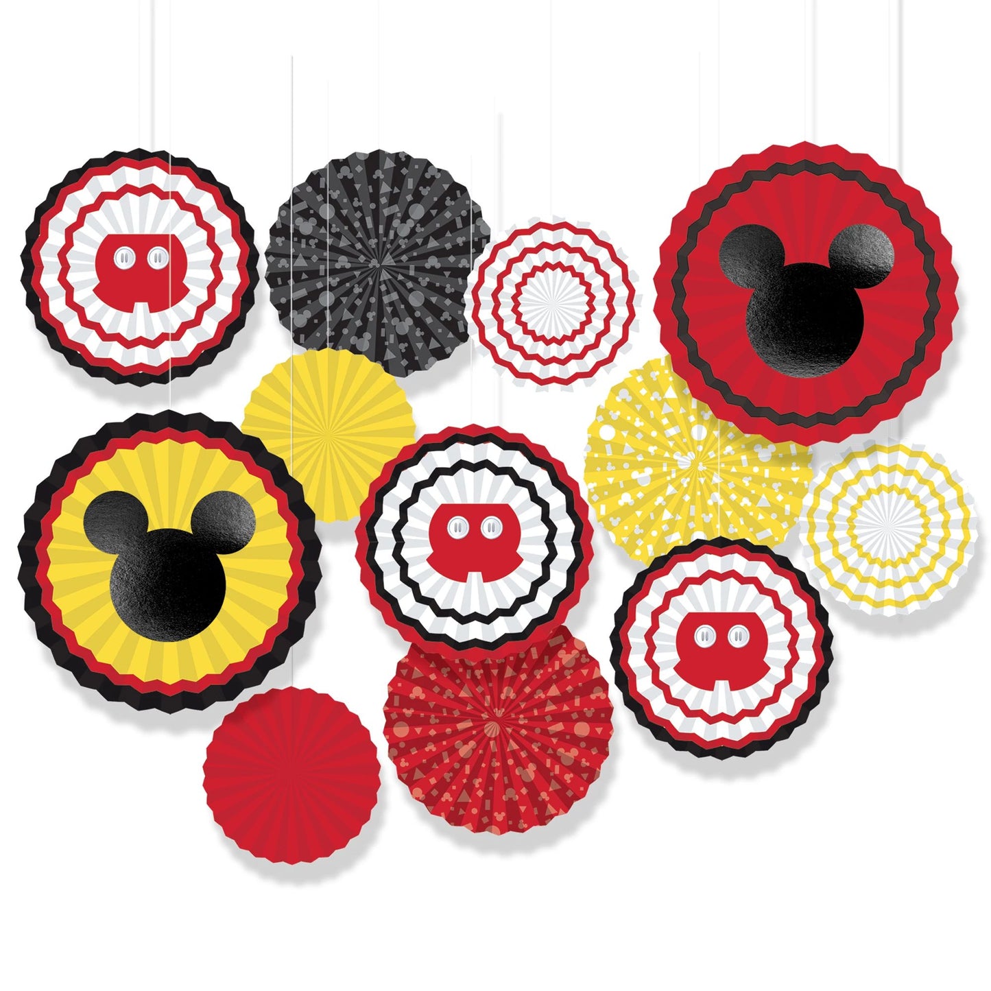 MICKEY MOUSE FOREVER PAPER FAN DECORATING KIT