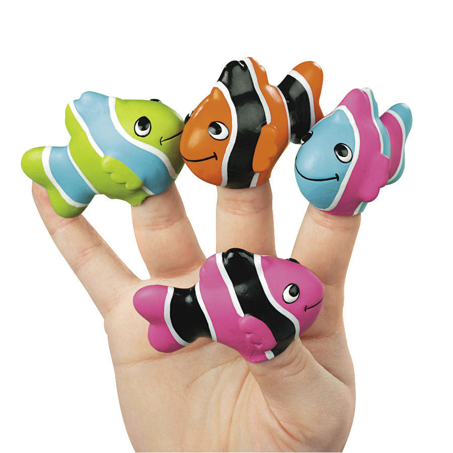 FINGER PUPPET - FISH ASST