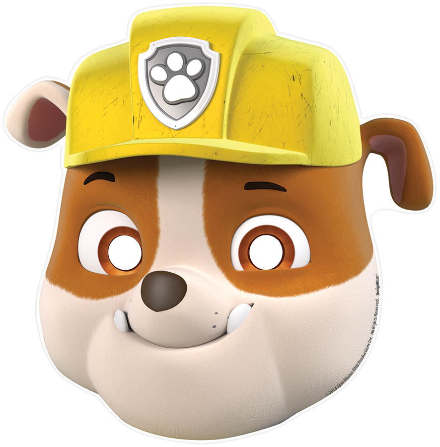 PAW PATROL PAPER PARTY MASKS