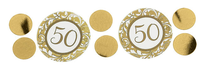 50TH ANNIVERSARY CONFETTI