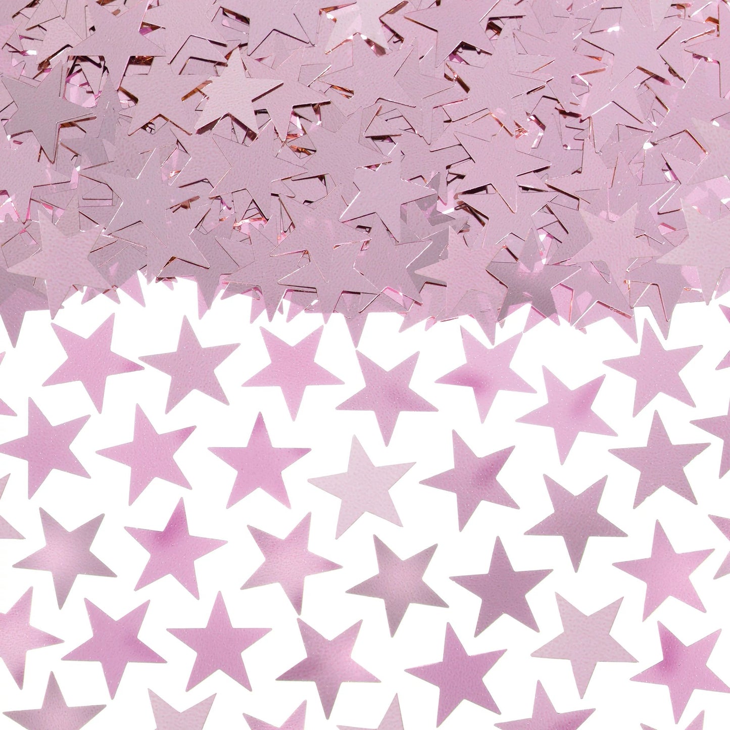 CONFETTI - BLUSH PINK STARS 2.5 oz