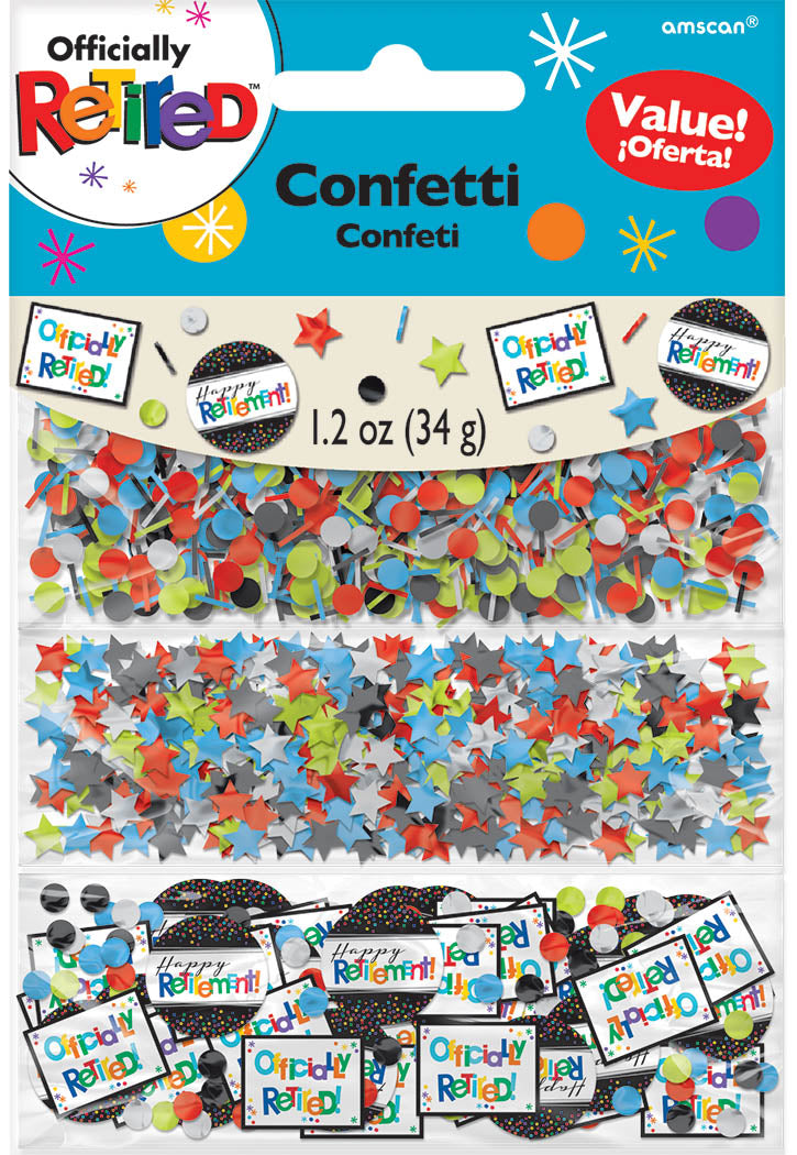 RETIREMENT CONFETTI