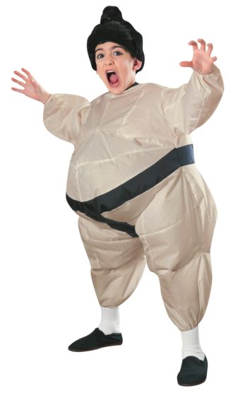 INFLATABLE SUMO COSTUME - KIDS