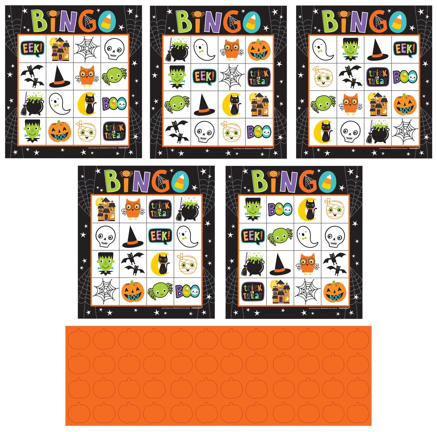 HALLOWEEN BINGO GAME