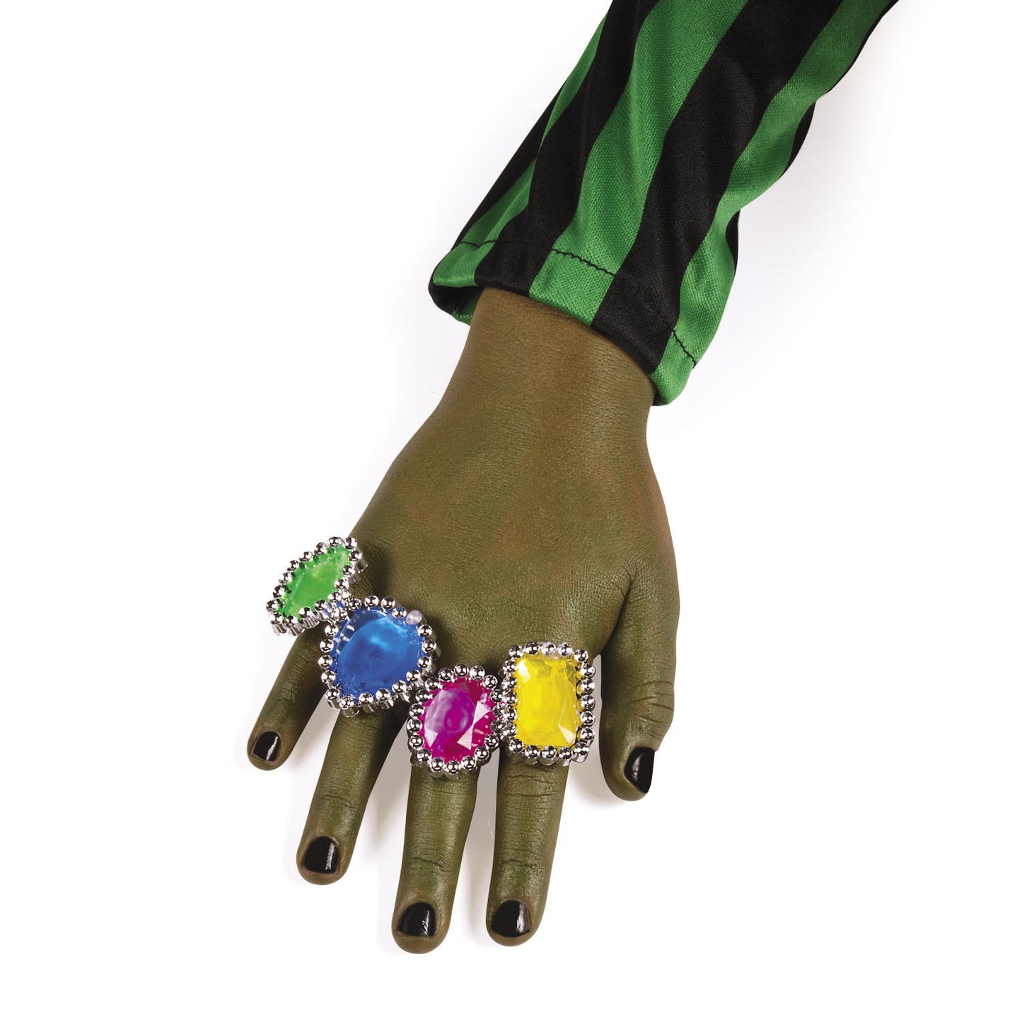 Colorful Rhinestone Rings