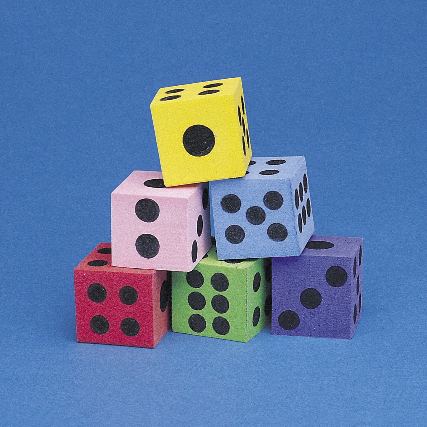 Mini Foam Dice Assortment