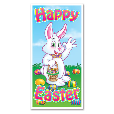 Happy Easter Door Cover