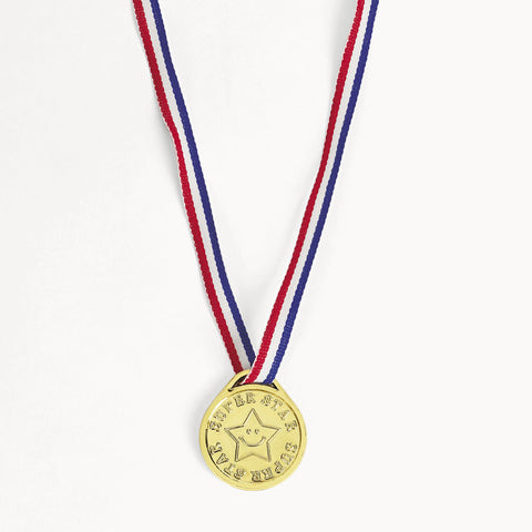 Gold Super Star Medals