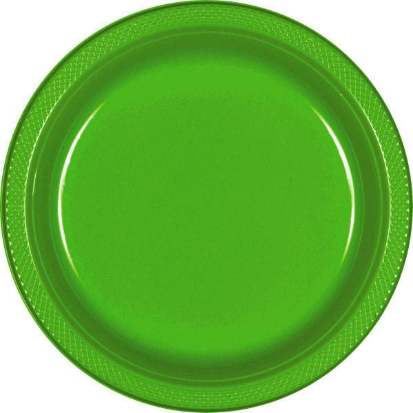 PLATE - KIWI 10 1/4" PLASTIC 20 CT/PKG