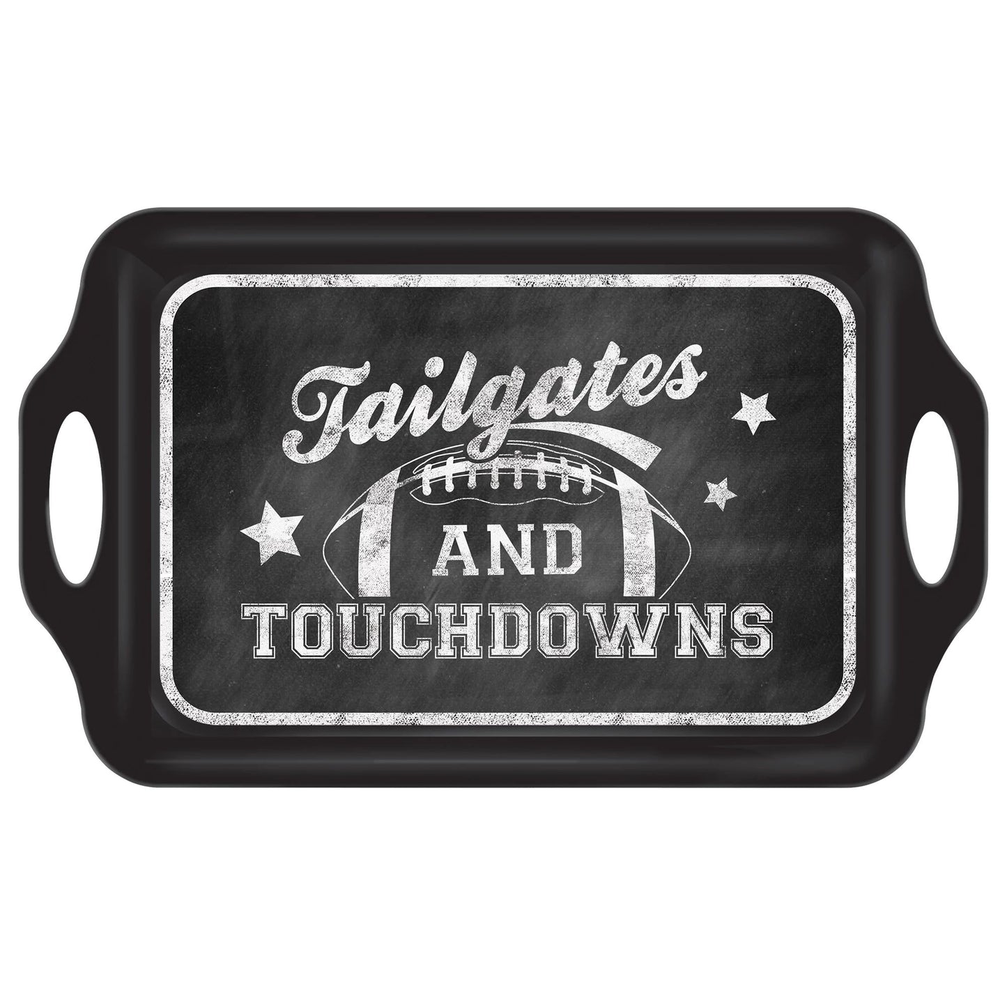 TAILGATES AND TOUCHDOWNS PARTY PLATTER