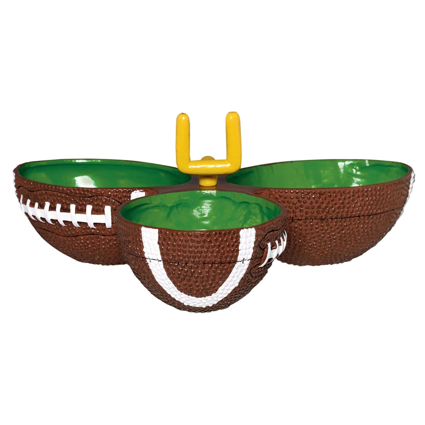 Football Plastic Condiment Dish