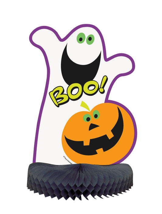 BOO GHOST CENTERPIECE 14"              1PC/PKG