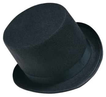 DURASHAPE BLACK TOP HAT - ADULT