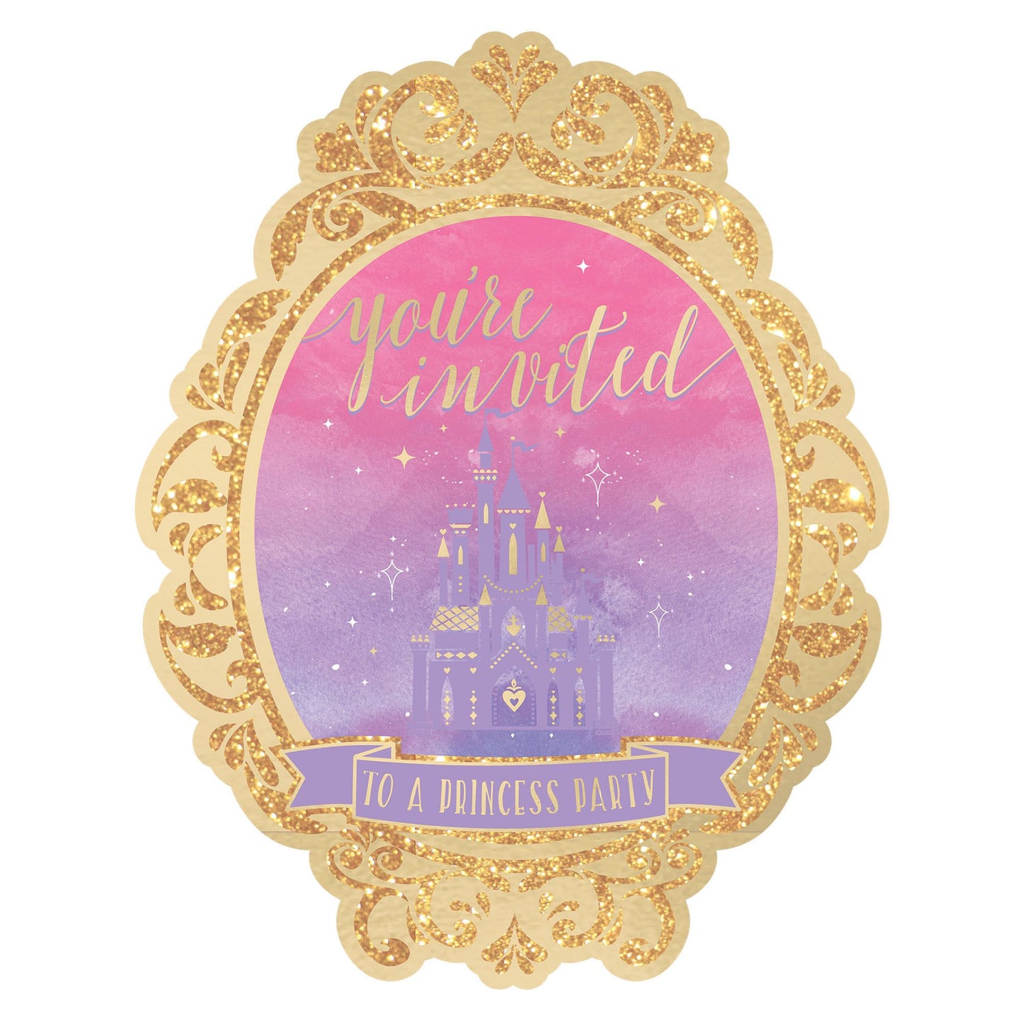 DISNEY PRINCESS DELUXE INVITATIONS