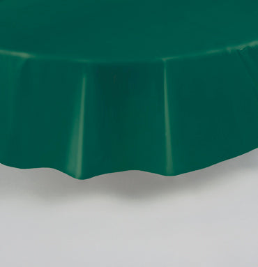 HUNTER GREEN ROUND TABLE COVER