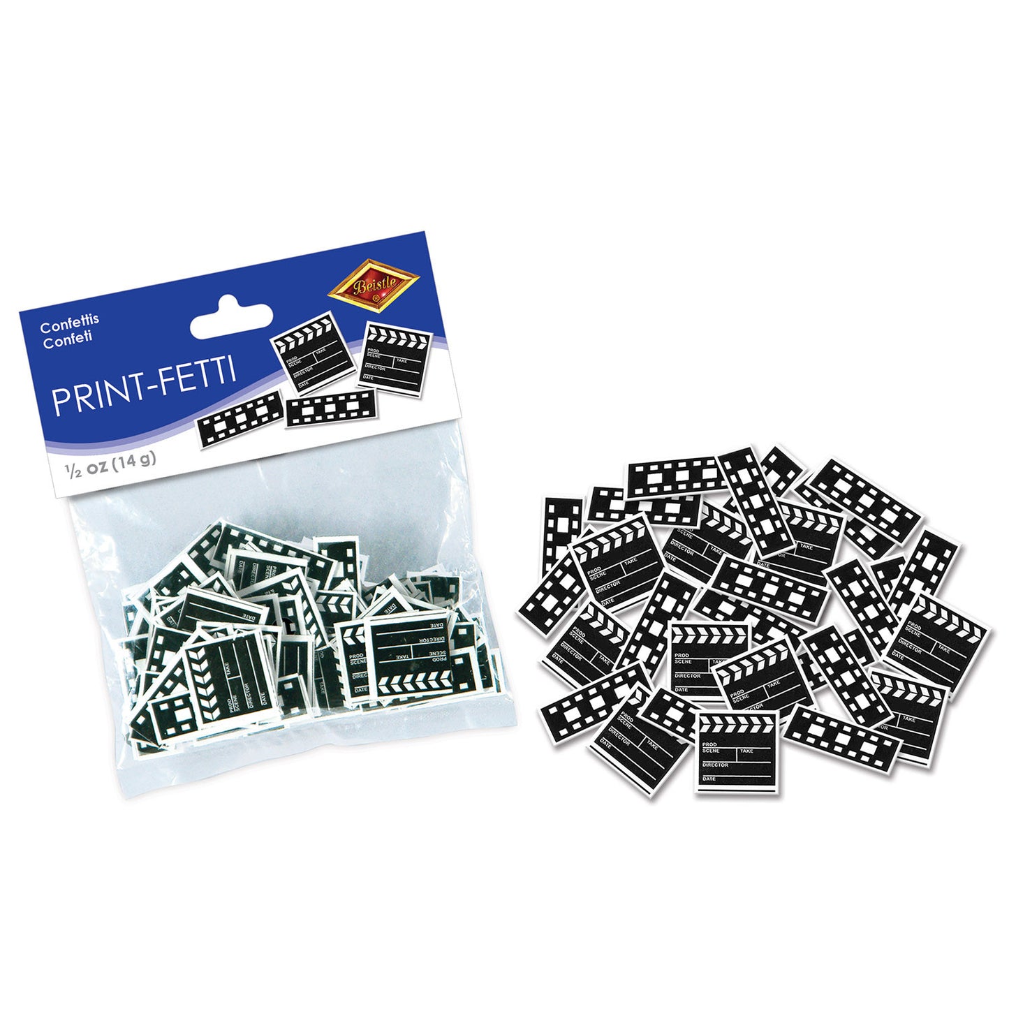 CONFETTI - CLAPBOARD