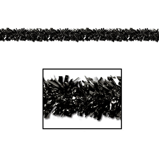 DECORATION - GARLAND BLACK - 15' X 4 "   EACH