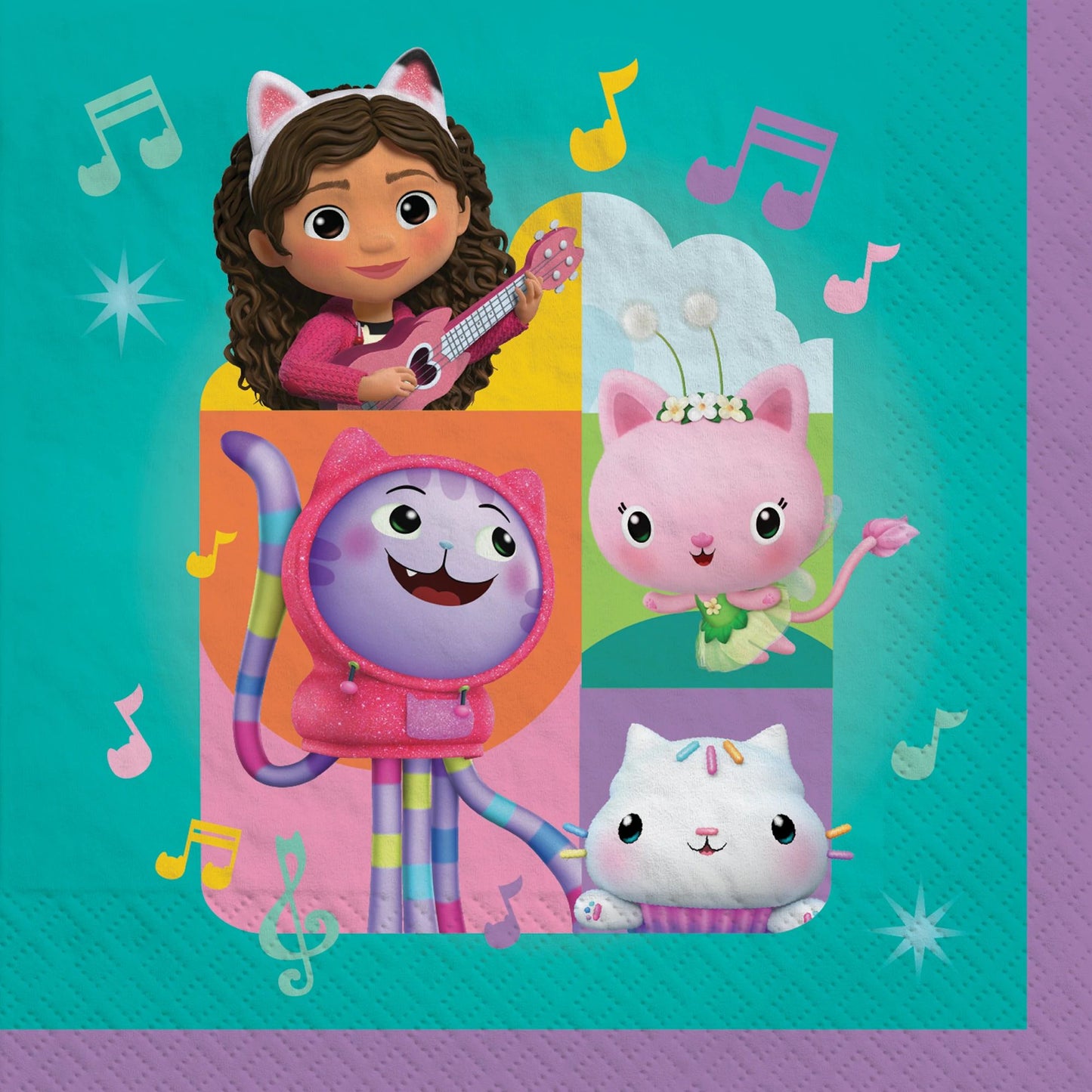 GABBY'S DOLLHOUSE BEVERAGE NAPKIN