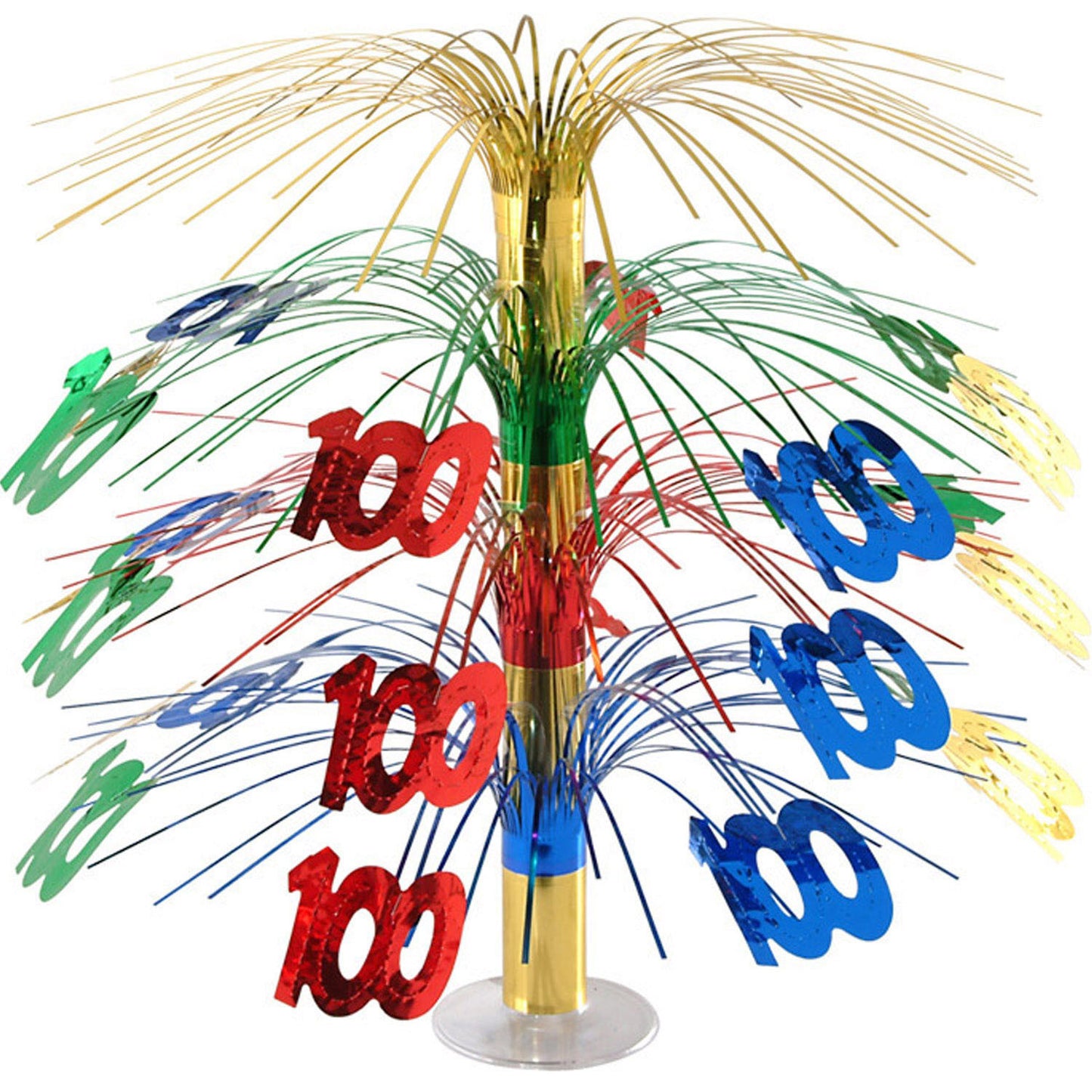 CENTERPIECE - 100TH CASCADE 18"
