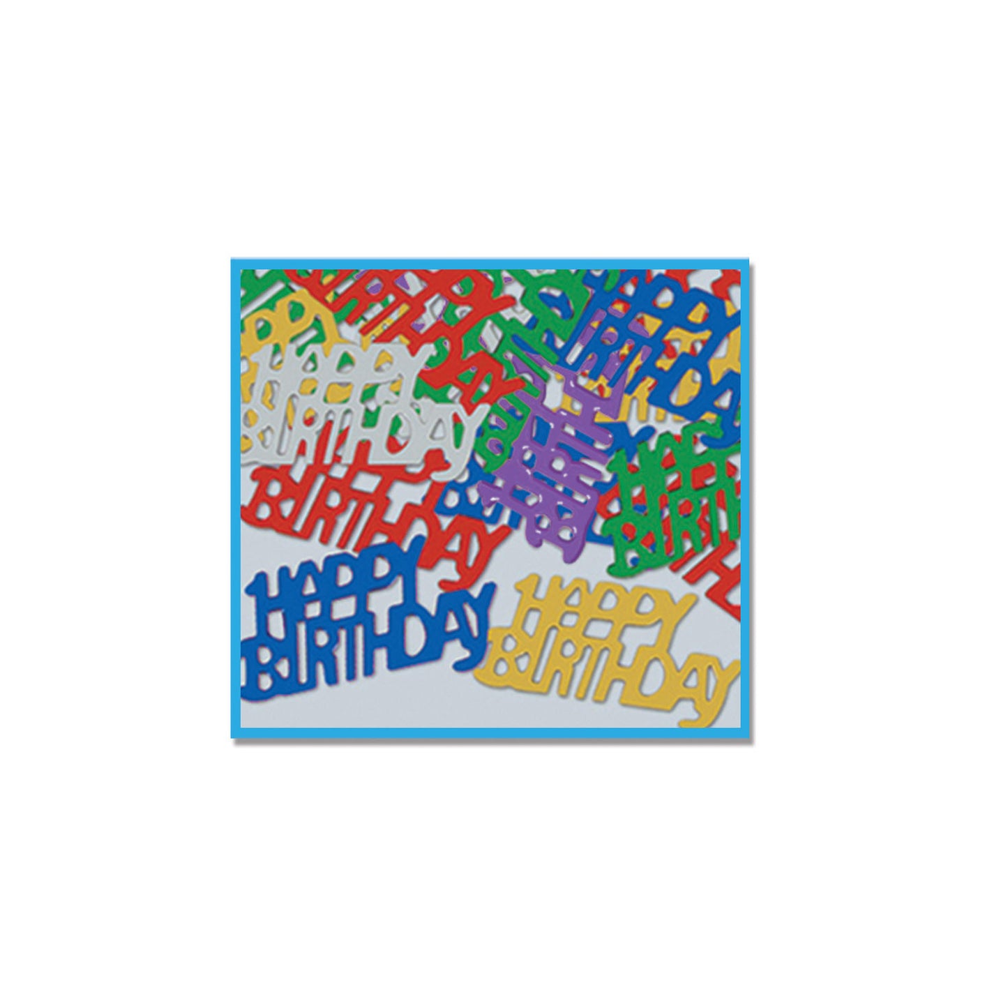 CONFETTI - HAPPY BIRTHDAY MULTI COLOR 1/2 OZ