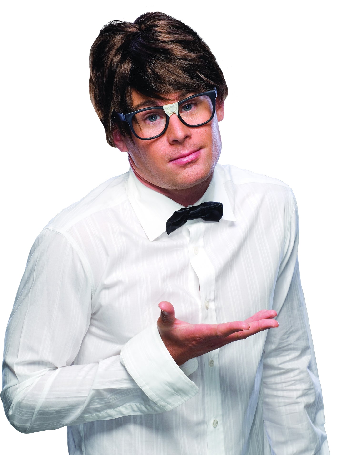 Brown Men's Character Wig