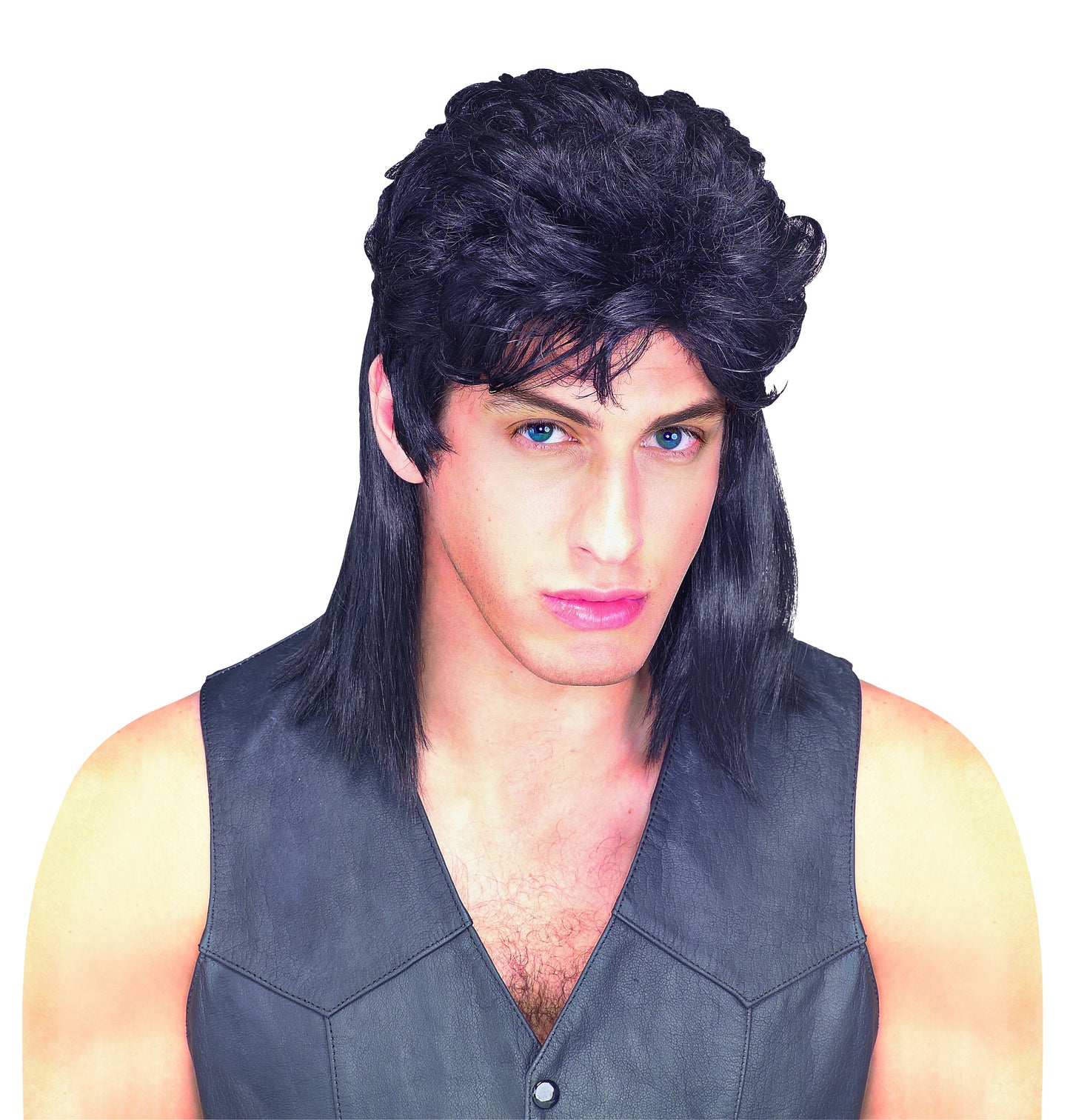 WIG - BLACK MULLET