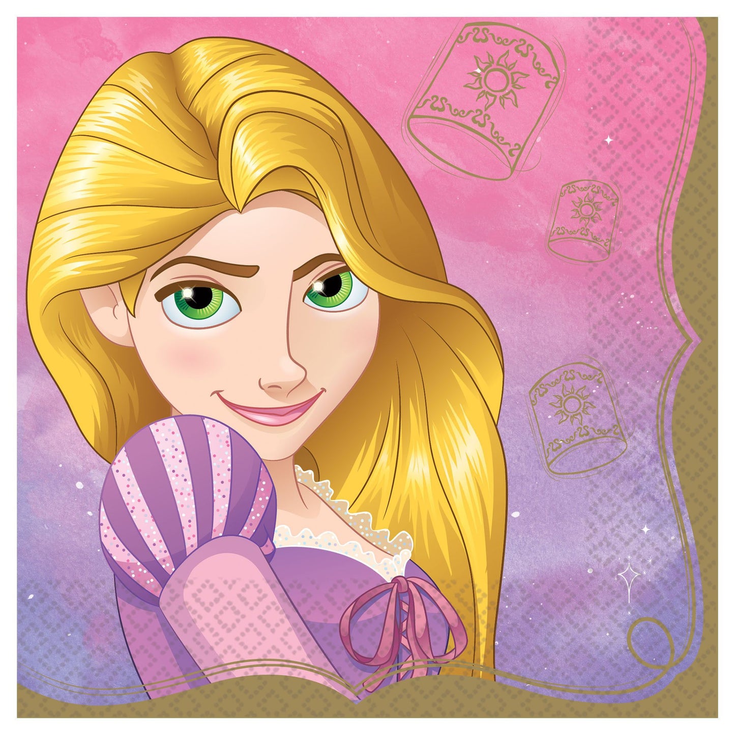 DISNEY PRINCESS RAPUNZEL NAPKINS