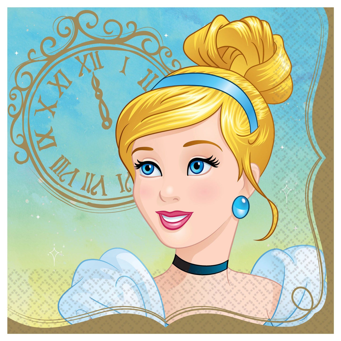 DISNEY PRINCESS CINDERELLA NAPKINS