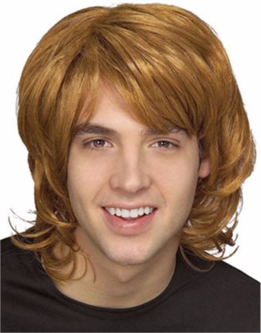 70'S BLONDE SHAG WIG - ADULT