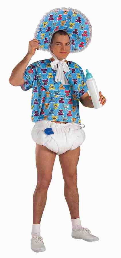 Baby Boy Diaper and Pin Set