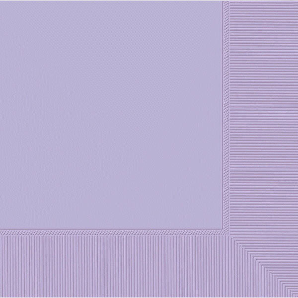 DINNER NAPKINS - LAVENDER     20 COUNT