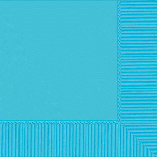 DINNER NAPKINS - CARIBBEAN BLUE    20 COUNT