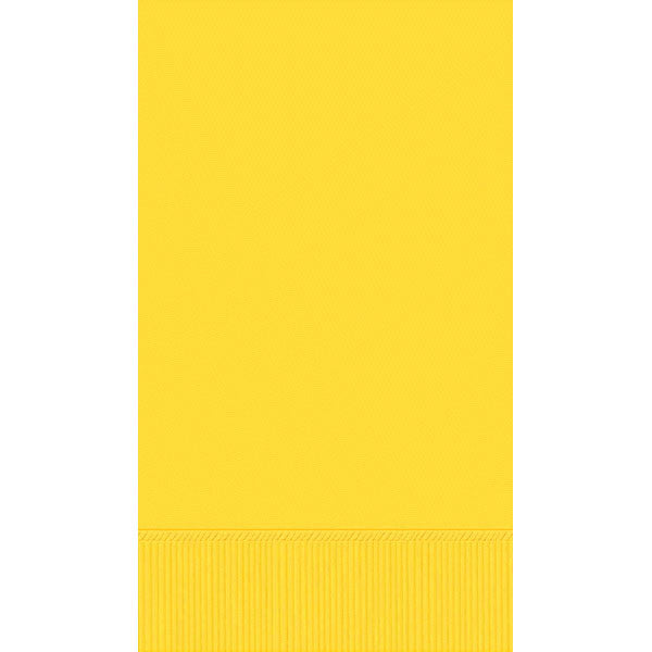 GUEST TOWELS - YELLOW 40CT.