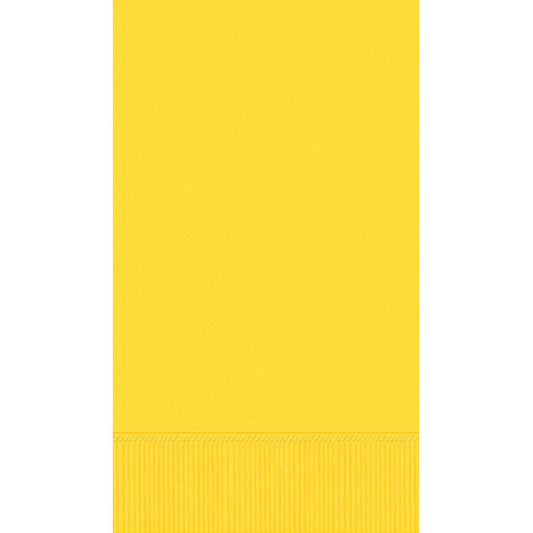 GUEST TOWELS - YELLOW 40CT.