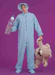 BLUE JAMMIES COSTUME - ADULT