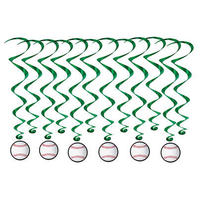 Baseball Whirls 17½"-34"